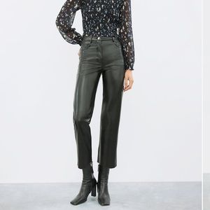 Cropped Black Melina Pants